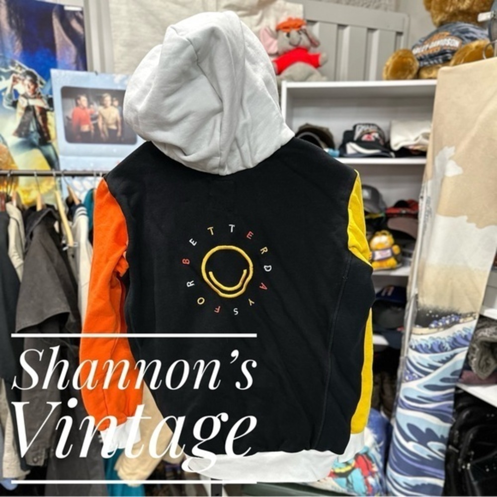 For Days sz XS color block hoodie A3